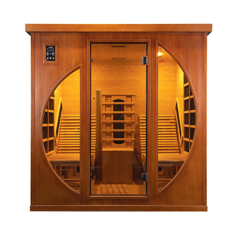 Far Infrared Indoor Sauna Room with Recliner（1450*1800*1900mm） - The Sauna World