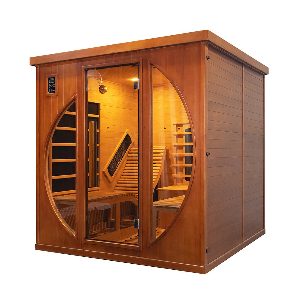 Far Infrared Indoor Sauna Room with Recliner（1450*1800*1900mm） - The Sauna World