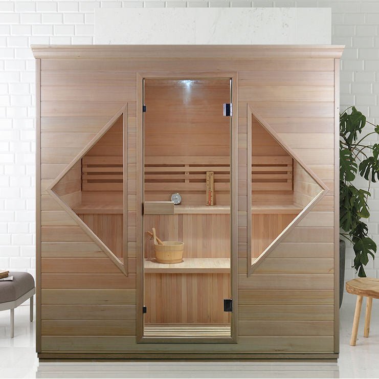 Luxury Traditional Wood Spa Dry Sauna Room - The Sauna World