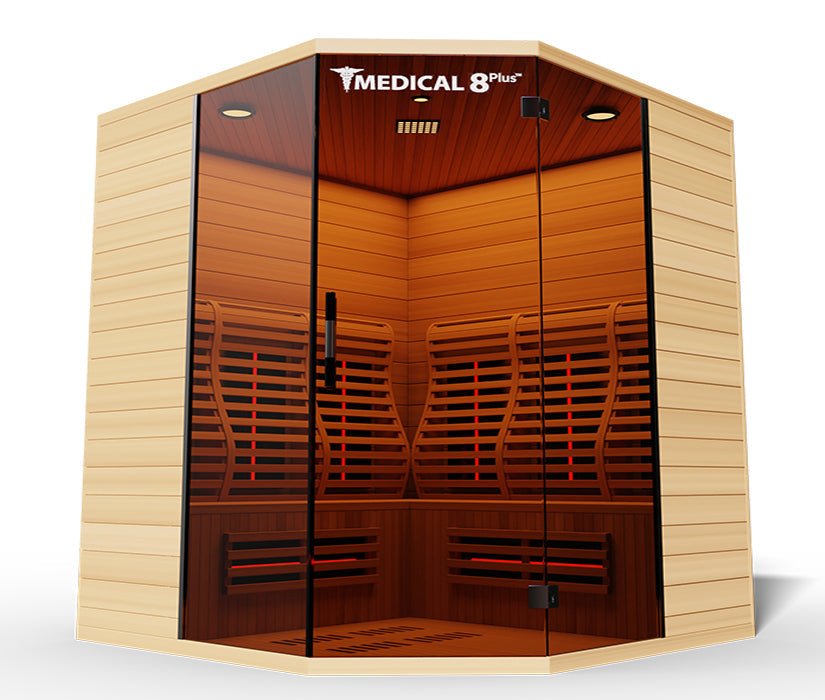 Medical 8 Plus V2 3-6 People Sauna - The Sauna World